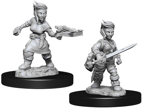 Pathfinder Deep Cuts Female Halfling Rogue