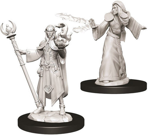 D&D Nolzurs Marvelous Unpainted Miniatures Male Elf Wizard