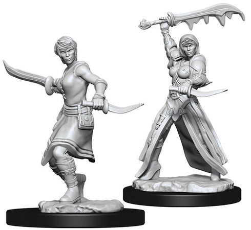 D&D - Unpainted Female Human Rogue