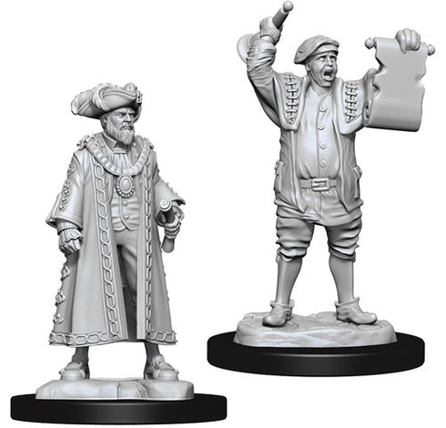 WizKids - Unpainted Mayor & Town Crier