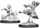 D&D Nolzurs Marvelous Unpainted Miniatures Female Human Monk - Flying Kick