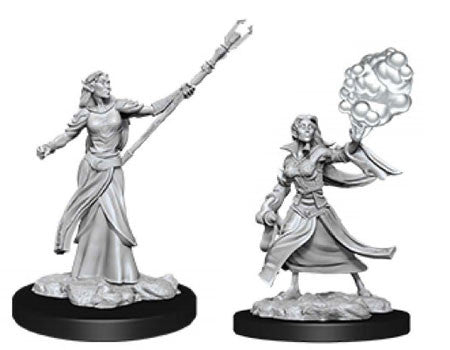 D&D Nolzurs Marvelous Unpainted Miniatures Female Elf Sorcerer