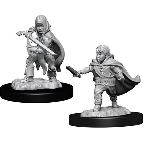 D&D Nolzurs Marvelous Unpainted Miniatures Halfling Rogue Male - Double Weapon
