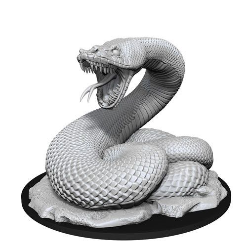 D&D Nolzur's Marvelous Miniatures - Giant Constrictor Snake - Unpainted