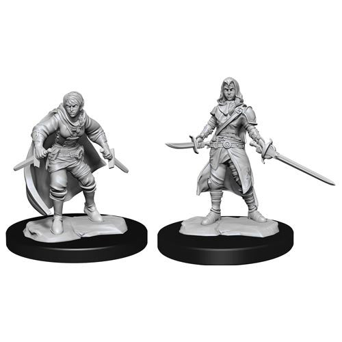D&D Nolzurs Marvelous Unpainted Miniatures Half-Elf Rogue Female