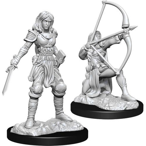Pathfinder - Unpainted Human Fighter Female