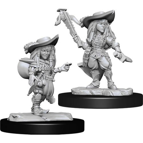 Pathfinder Deep Cuts Unpainted Miniatures Gnome Bard Female