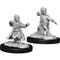 Pathfinder - Unpainted Halfling Monk Male