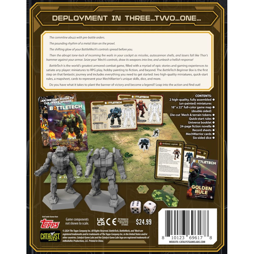 Battletech Beginner Box 40th Anniversary – RPG Mini Hunter
