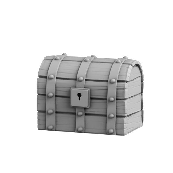 Treasure Chest (Large) - Next Level Miniatures – RPG Mini Hunter