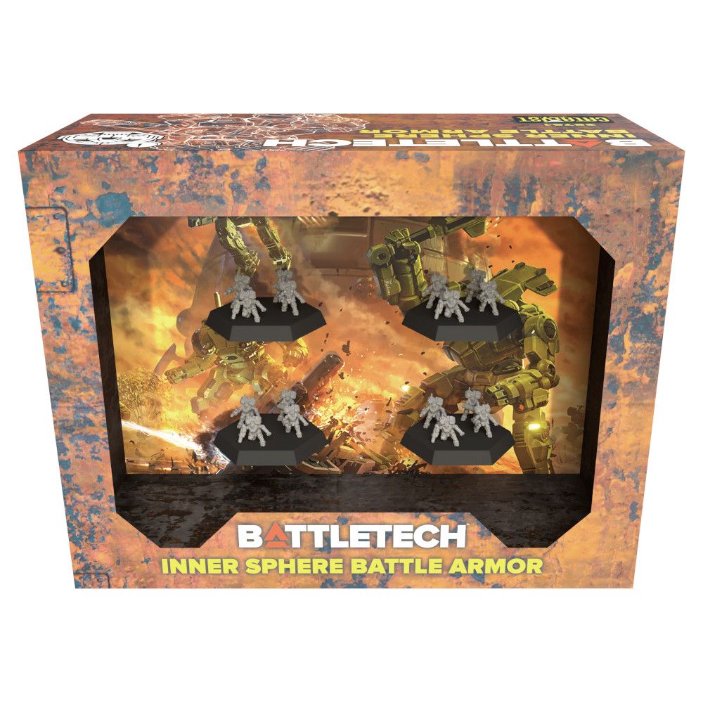 BattleTech: Inner Sphere Battle Armor Platoon ForcePack – RPG Mini Hunter