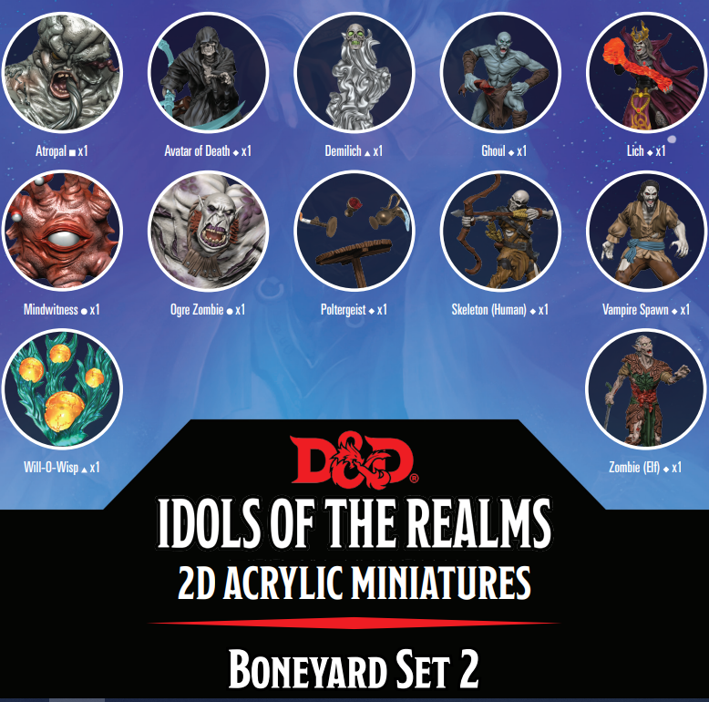 D&D Idols of The Realms: Goblinoids - Set 2D