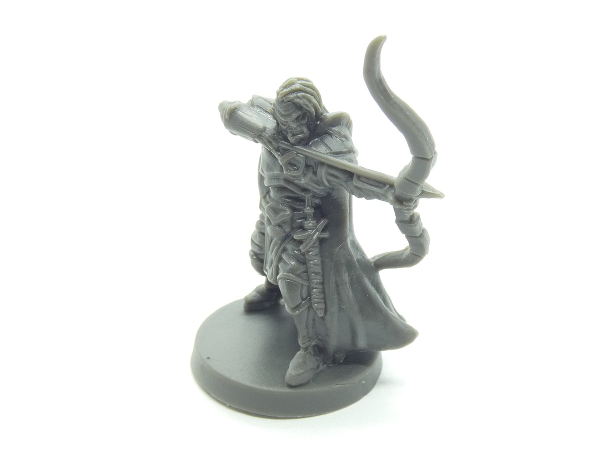 Blacklist Miniatures: Fantasy Series 1: Male Half-Orc Ranger – RPG Mini ...