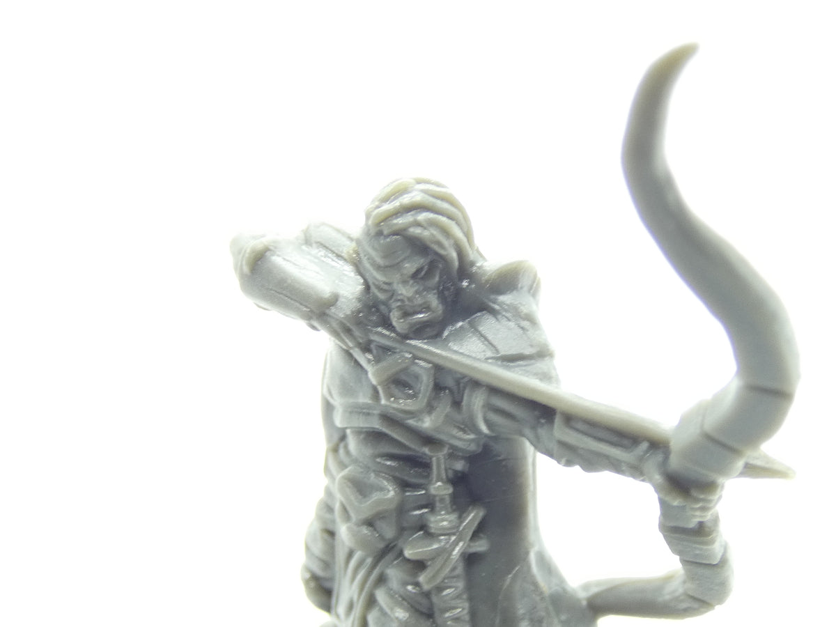 Blacklist Miniatures: Fantasy Series 1: Male Half-Orc Ranger – RPG Mini ...