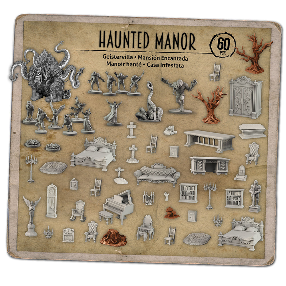 Terrain Crate: Haunted Manor – RPG Mini Hunter